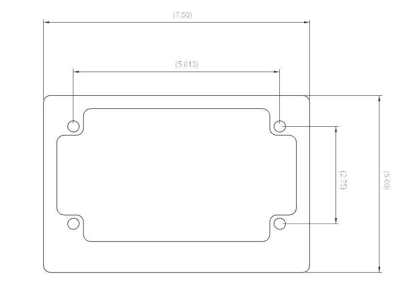 Nomad Motorcycle License Plate Frame