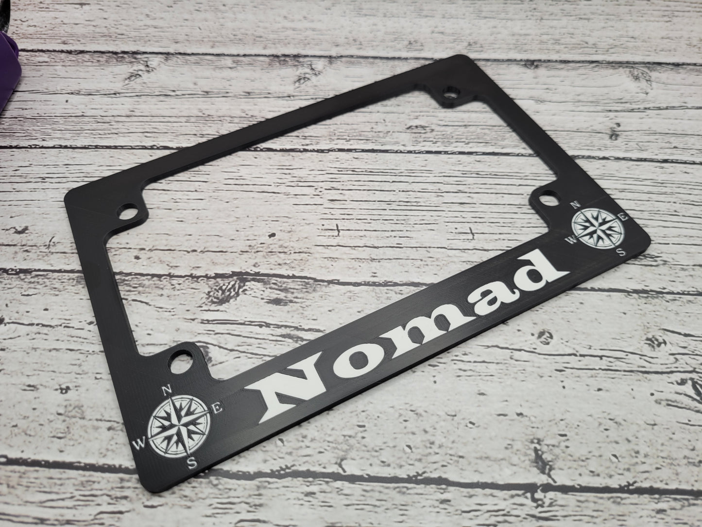 Nomad Motorcycle License Plate Frame